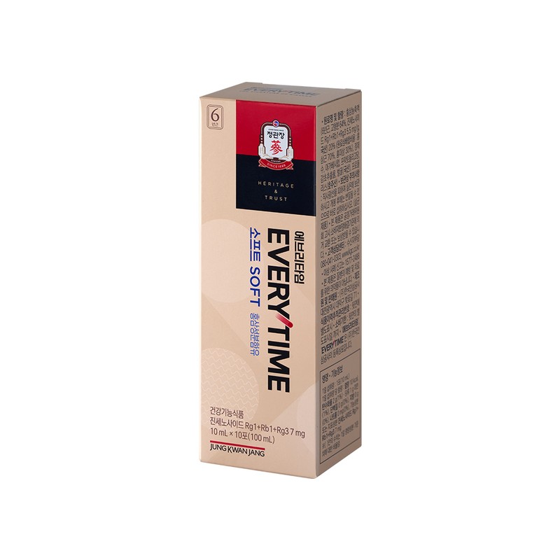 Jeonggwanjang 정관장 홍삼정 에브리타임 소프트 Korean Red Ginseng Everytime Soft