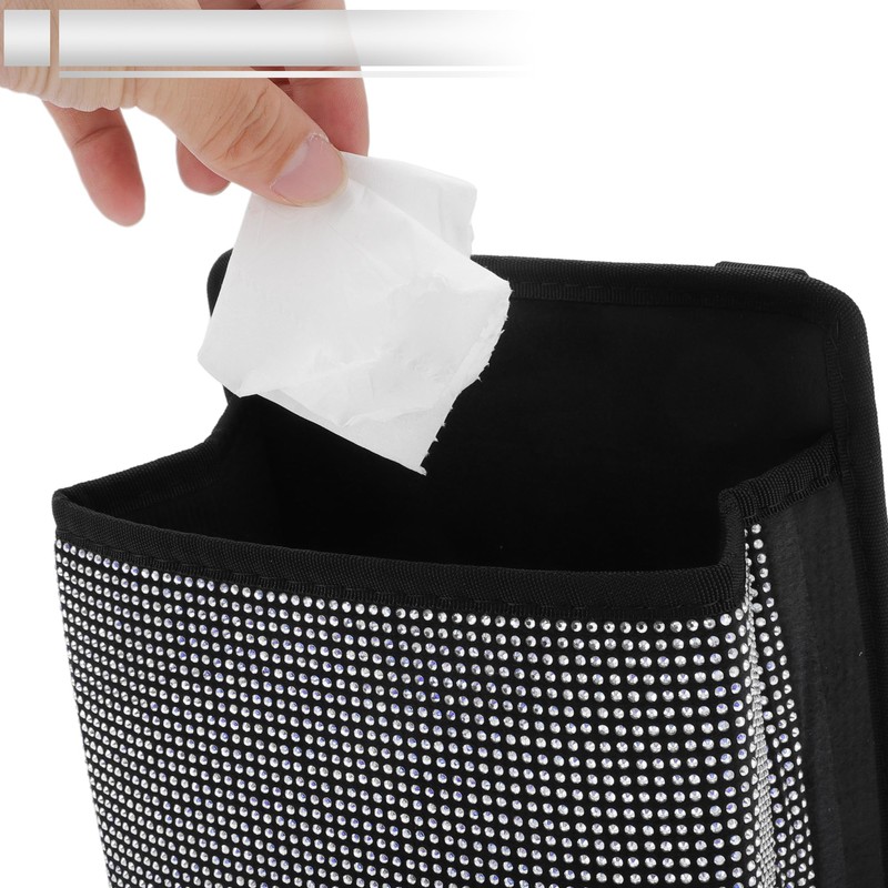 RATCHROLL 1 Pcs Universal Car Trash Can Hanging 7.9" Length
