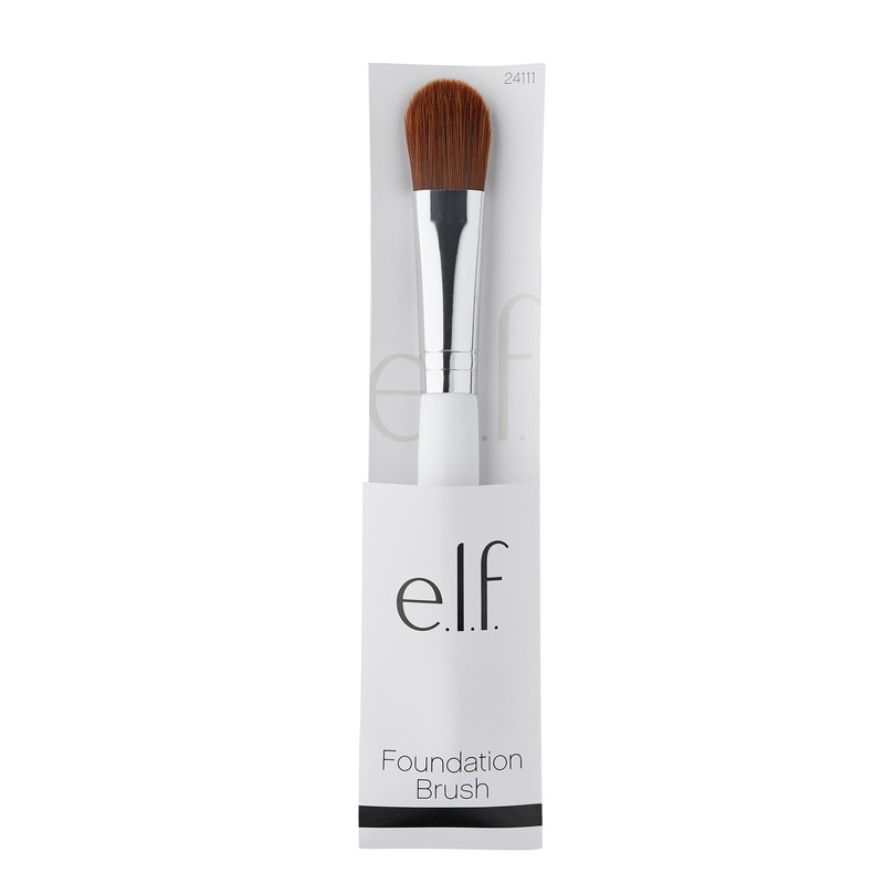 e.l.f. Foundation Brush, Tapered Face Makeup Brush For A Flawless,