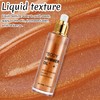 Shimmer Body Oil 100ml, Moisturizing Long Lasting Luminizer, Body Glow
