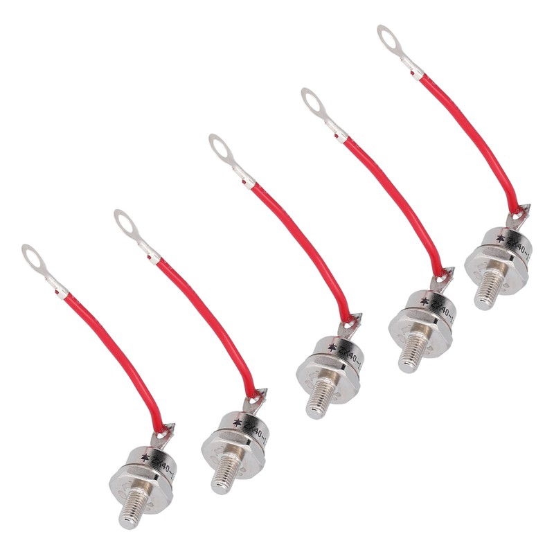 5 Pcs Rectifier Diode 1200V 40A Heat Dissipation Forward Silicon