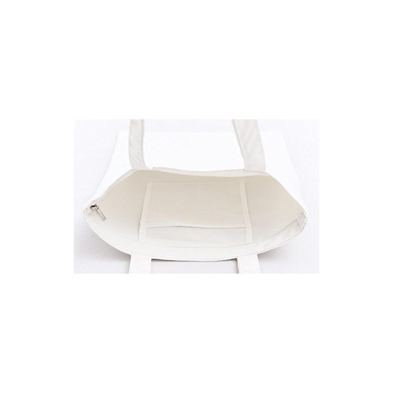 Rubitas Simple Tote Bag, Canvas, Mother's Handbag, Commute, Eco, English