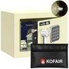 KOFAIR Safe Box for Home Safe (0.23 Cubic Feet) with