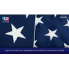 ALLIED FLAG American Flag 4x6 FT Embroidered Polyester US Flag,