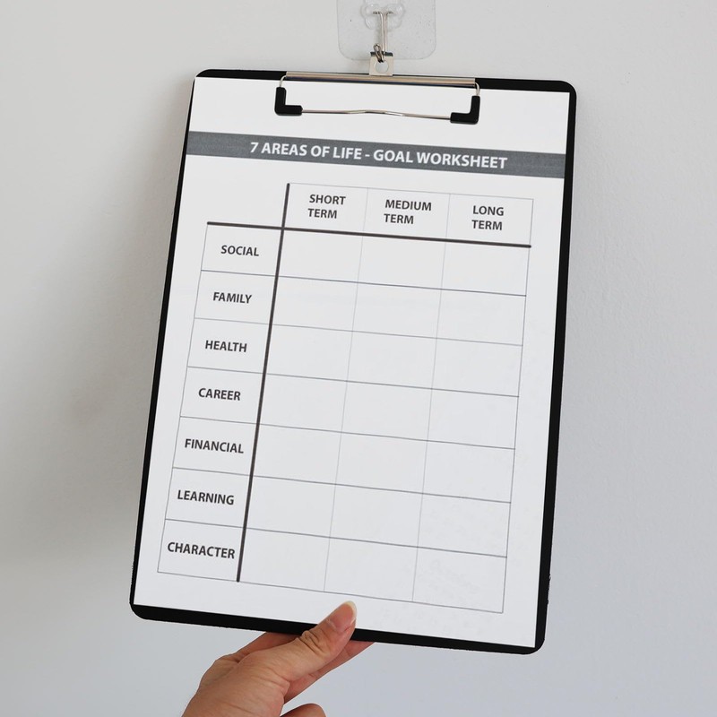 A4 Clip Board, Black Plastic Clipboard,Clip Boards Folder,Mini Plastic Writing