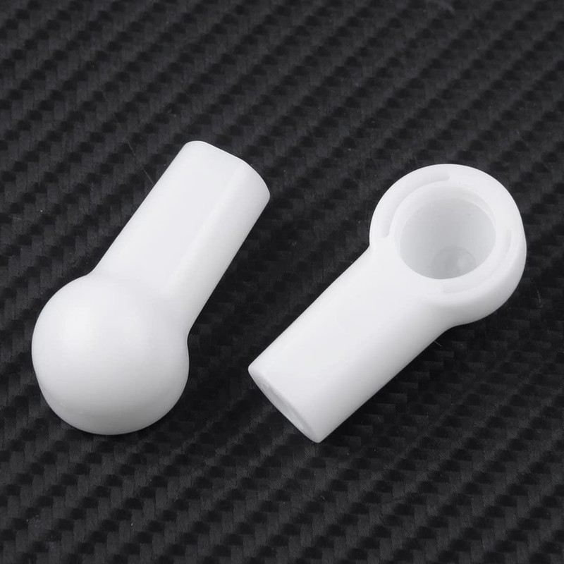 Peakloong 2Pcs Car Top Push Rod Joint End Cap Replacement