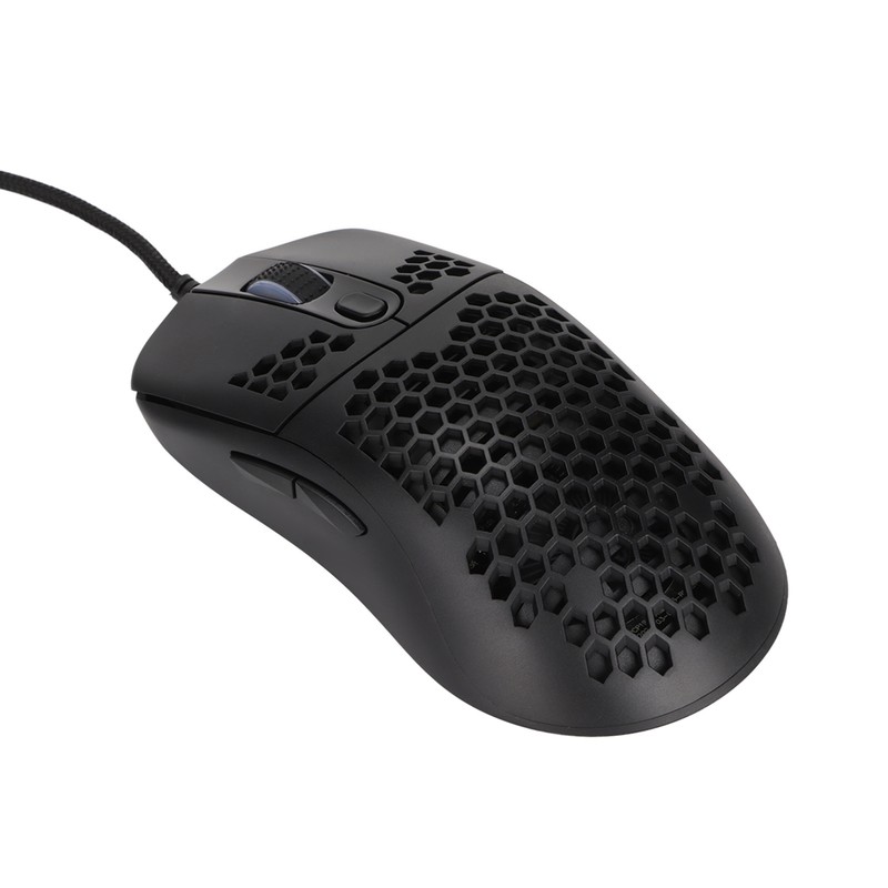 Mechanical Mouse RGB Backlight 6400DPI Ergonomic Honeycomb Usb Wired Gaming