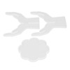3Pcs DIY Flower Pot Shelf Mold Easy Demoulding Soft Good