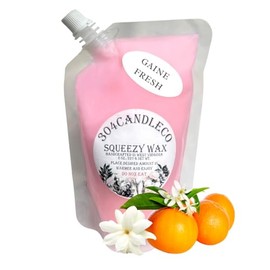 304CandleCo Large Squeeze Soy Wax Melt - 50 SCENTS! - Highly Fragrant & Hand-Crafted - Easy Mix & Match - American Made - Perfect for Wax Warmers (3oz, Gaine Fresh)