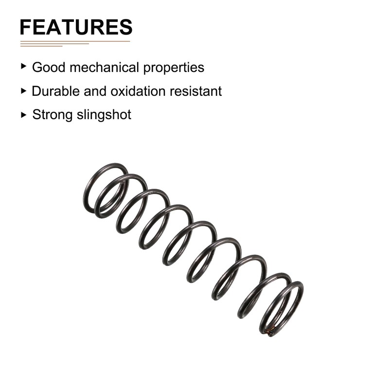 DTGN 1.2x13x50mm(DxODxL) Compression Spring - 10Pack - Good for Machinery