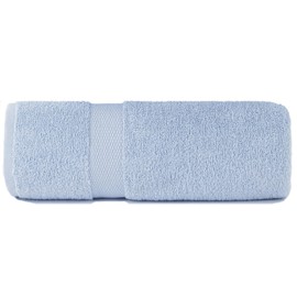 100% Egyptian Combed Cotton Bath Towels, Very Soft, Plush, fluffy & Absorbent, Quick Dry 600gsm Thick Bathroom, Shower or Guest Room, 70cm x 125cm. (Sky Blue, Cotton)