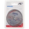 Dremel SM510c 3-Inch Metal Cut-Off Wheel, 3-Pack, Black