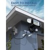 Olafus 42W Motion Sensor Outdoor Light Plug in, Motion Flood