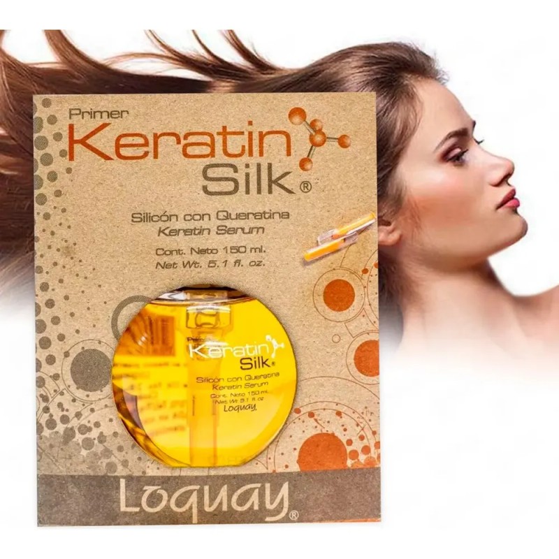 Loquay Primer Keratin Silk Silicón Con Queratina