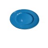 Royal Norfolk 7-1/2" Dessert Snack Appetizer Blue Plate Design Beau
