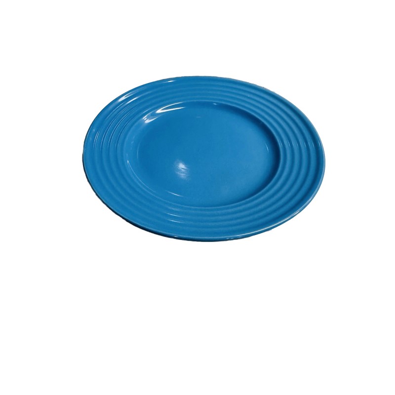 Royal Norfolk 7-1/2" Dessert Snack Appetizer Blue Plate Design Beau