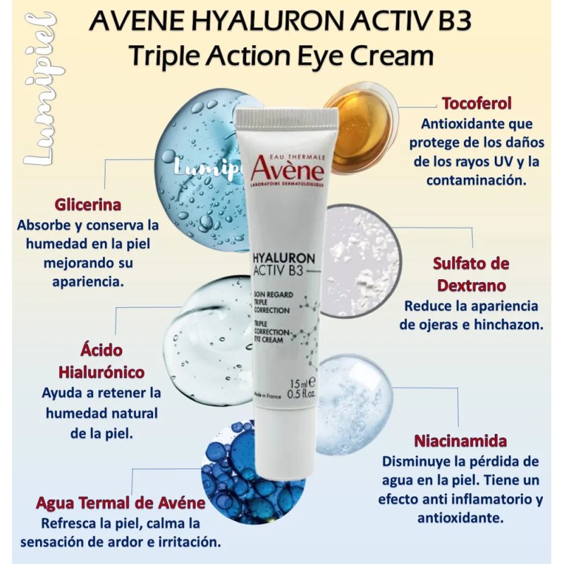 Avène Hyaluron Activ B3 Plumping Sérum + Crema Ojos 30+15ml