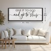 Paquesta Give It to God and Go to Sleep Sign