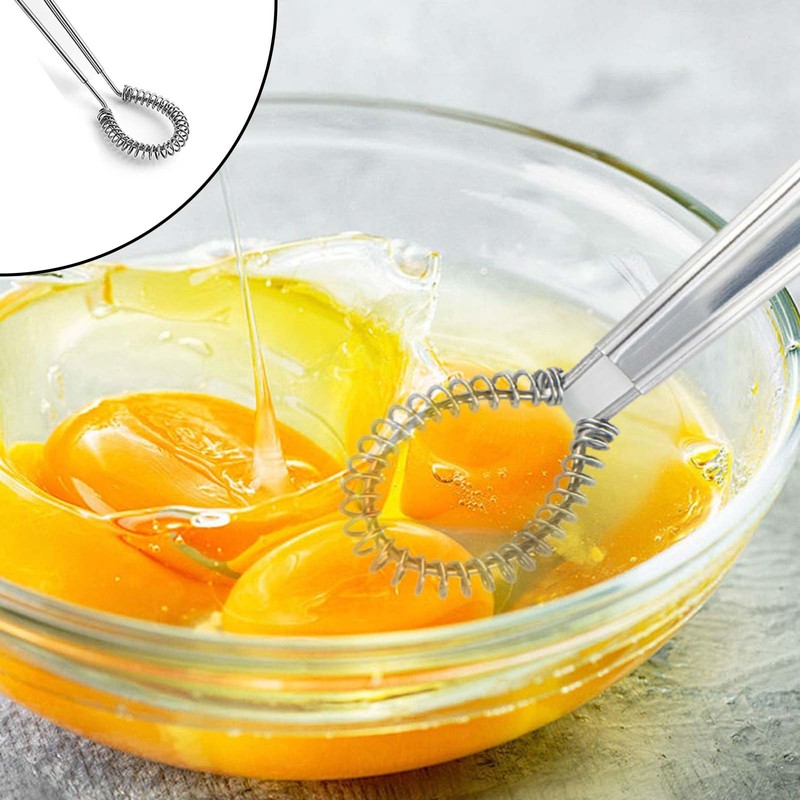 3 Pcs Mini Whisk Hand, Small Hand Whisk, Egg Whisk