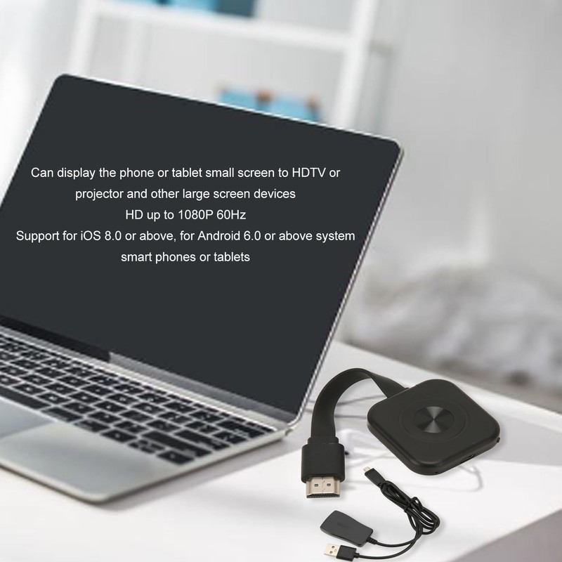 Wireless Display Dongle HD 1080P 60Hz G 2.4G WiFi Display