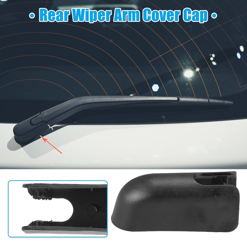 A ABSOPRO Rear Window Wiper Arm Cover Cap Replacement for