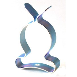 The Home Fusion Company Pack of 10 x 3/4 Inch 19mm Tool Storage Spring Terry Clips Clip Garage Shed BZP