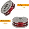 Eyoloty FLY021 599431790 Thread Spool Suitable for Flymo Contour 500