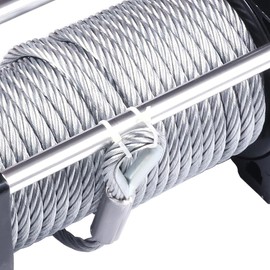 ROADFAR 12V Electric Cable Winch Rope ATV UTV 3000lb Recovery Tow Boat Trailer w/Remote - Easy Install