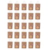 25Pcs Kraft Paper Gift Bag Animal Pattern Multipurpose Kraft Bag