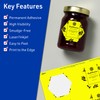 Avery Printable Hexagon Labels with Sure Feed Technology, 2-1/2" x