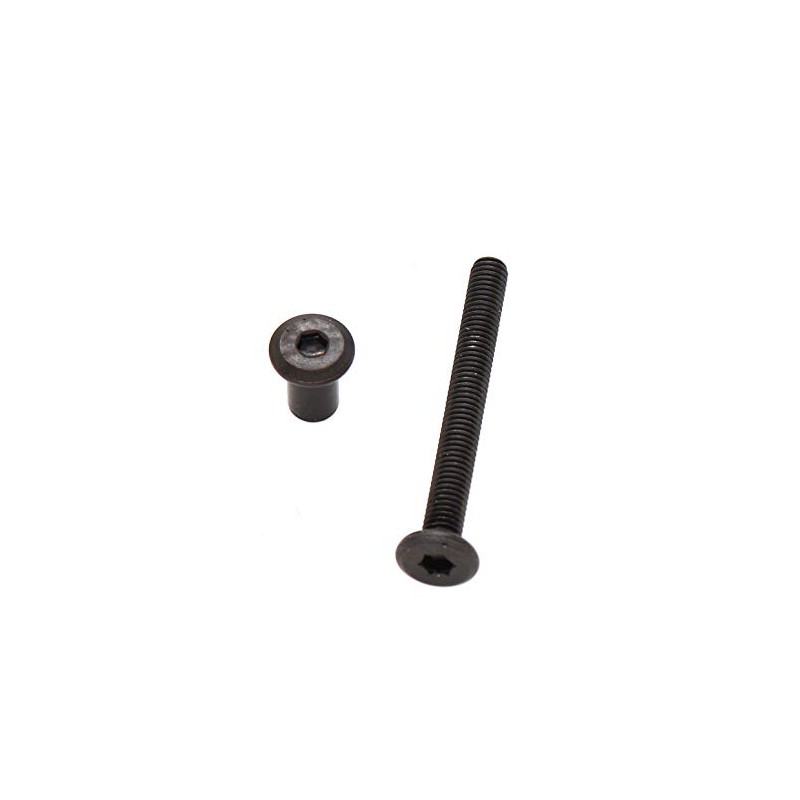 binifiMux 10-Pack M6x65mm Black Socket Cap Screws Barrel Nuts Kit