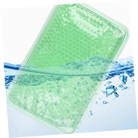 BIUDECO 3pcs Reusable Gel Ice Packs for Hot Cold Therapy Soft Compress for Neck Shoulders Aches Comfortable Gel Packs Green and Pink