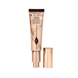 Charlotte Tilbury Beautiful Skin Medium Coverage Hydrating Foundation - Buildable Liquid Makeup for Instant Glow, Plumping Hydration & Lasting Skincare Benefits - 2 Neutral