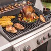 Onlyfire Universal Cast Iron Chicken Roaster, Pre-Seasoned Poultry Roaster Beer