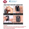 TSA Approved Luggage Combination Locks,T Tersely 2 Pack Travel Suitcase