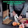 Grihot VN3 Professional Knife Sharpener | 3-Action Streamlined Sailboat Design