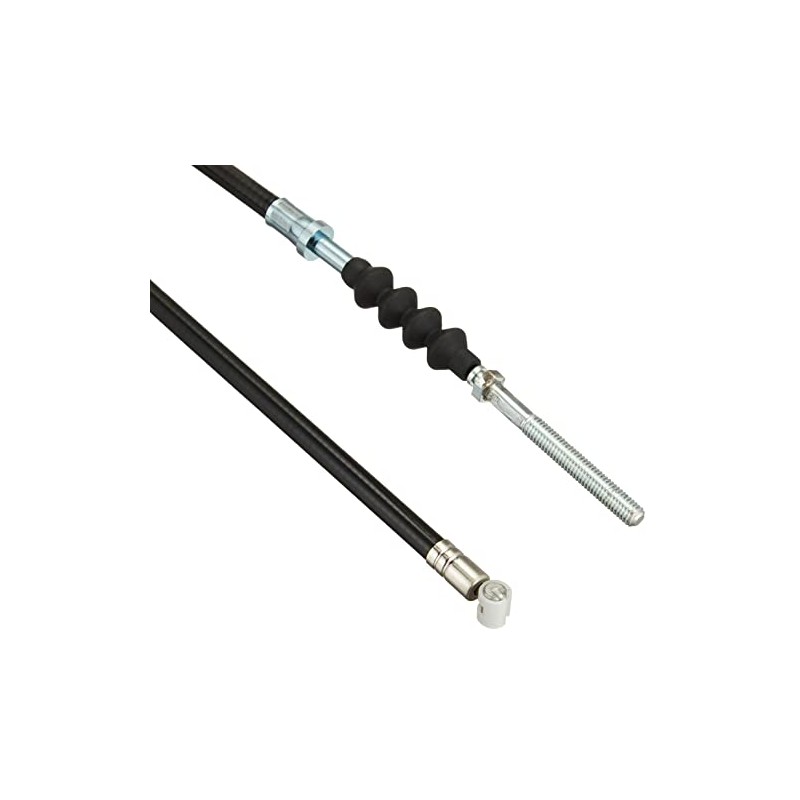Kitaco 906-1122071 Brake Cable, Stainless Steel, Black, 52.2 inches (1330