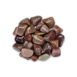 Hypnotic Gems Materials: 1 lb Red Aventurine Tumbled Stones "A" Grade from Brazil - Bulk Natural Polished Gemstone Supplies for Wicca, Reiki, and Energy Crystal Healing *Wholesale Lot*