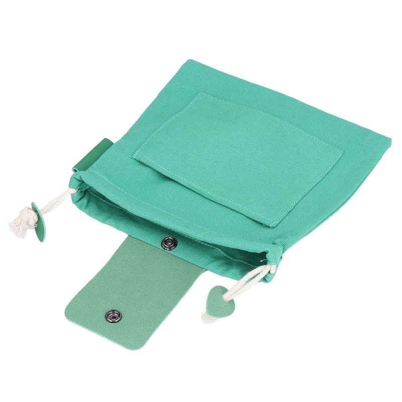 Foraging Bag Large Capacity Durable Canvas PU Leather Wide Application