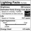 Satco S29877 Candle Shape 4.5 Watt 120 Volt B10 LED