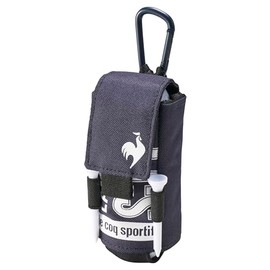 COX SPORTIF LG5SBZ01M Men's Ball Holder, 2 Pieces, Includes 2 Tees, Carabiner Included, Sporty Golf, NV00 (navy)