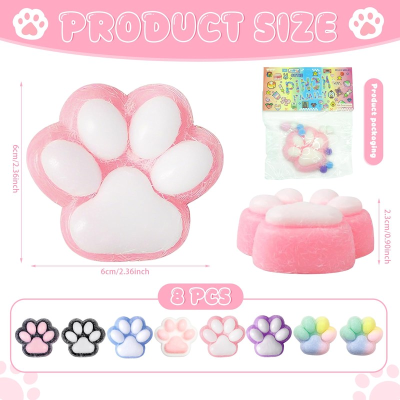 Cat Paw Squishy Mini
