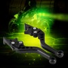 EVGATSAUTO Motorcycle Brake Lever, 2 Pieces CNC Aluminium Alloy Motorcycle