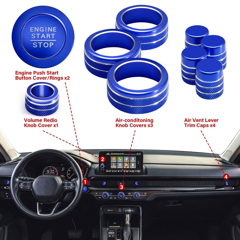 KENTUTO for Honda Civic Accessories 2025 2024 2023 2022 for