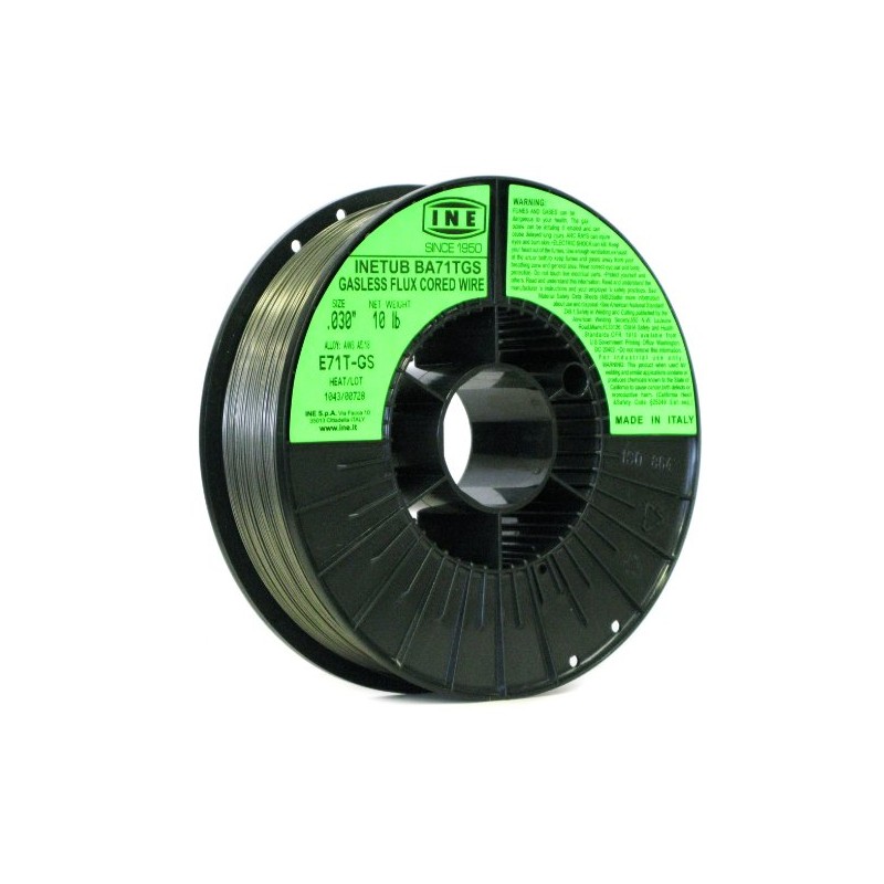 INETUB BA71TGS .030-Inch on 10-Pound Spool Carbon Steel Gasless Flux