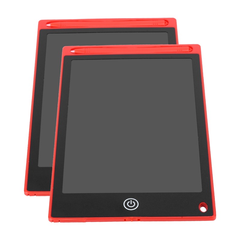 2Pcs 8.5in Electronic Figure LCD Writing Pad Drawing Children Notebook