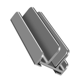 Operitacx Vertical Tablet Stand Versatile Alloy Holder for Laptops Notebooks Phones Ergonomic Design for Desk Use Lightweight Durable with Card Slots for Home Office