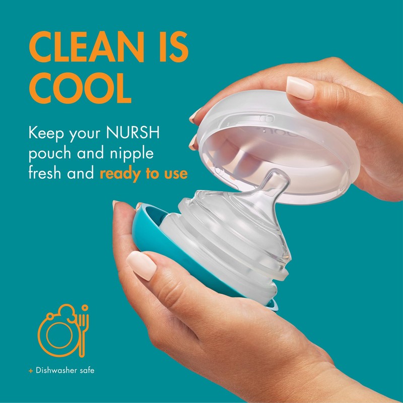 Boon Baby Bottle Storage Buns - Travel Holders for Nursh