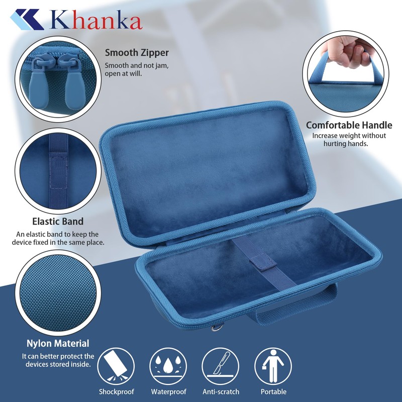 Khanka for JBL Charge 6 Portable Bluetooth Speaker Hard Travel