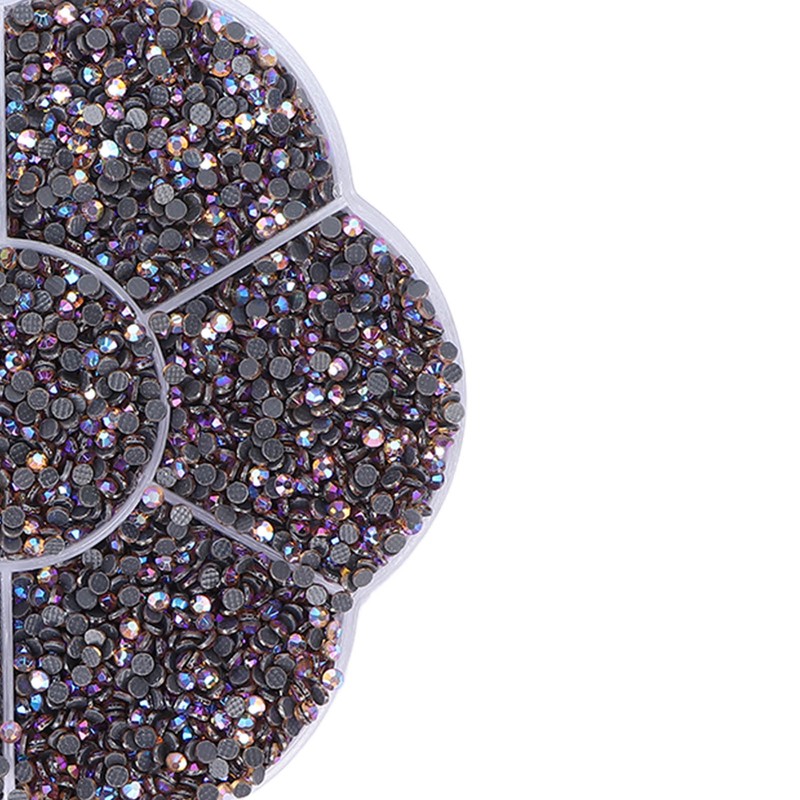 14400pcs Rhinestones Shiny Transparent Decorative Nail Art Accessories for Clothes